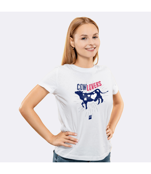 Camiseta-Branca-CowLover-Feminina---Frente Camiseta-Branca-CowLover-Feminina---Frente