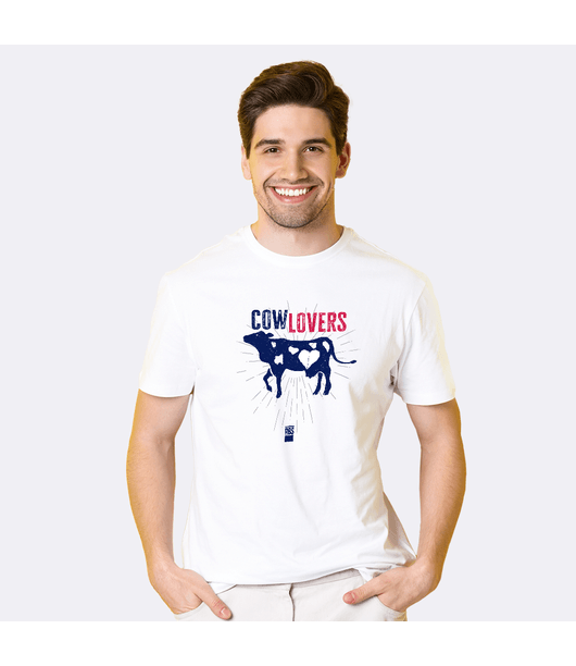 Camiseta-Branca-CowLover-Masculina---Frente Camiseta-Branca-CowLover-Masculina---Frente